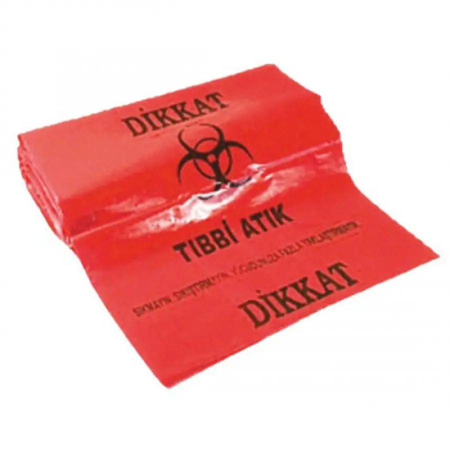 Tıbbi Atık Poşeti 65X80