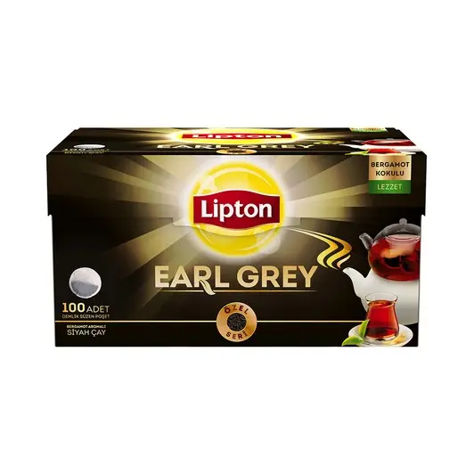 Lipton Earl Grey 100'lü Eko Demlik Poşet Çay 320 gr
