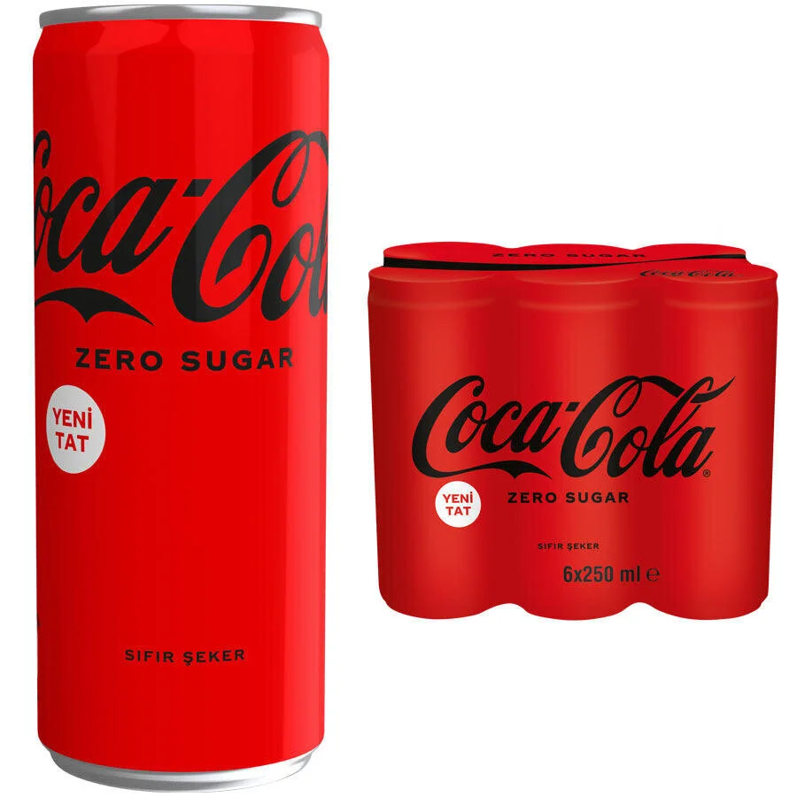 Coca Cola Zero Sugar 330 ml 24'lü