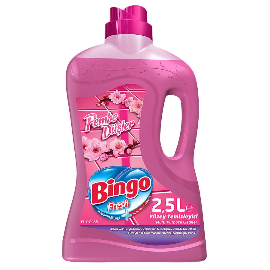 Bingo Fresh Yüzey Temizleyici Pembe Düşler 2.5 litre